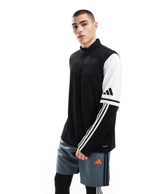 adidas Football Squadra 25 track top in black and white | ASOS