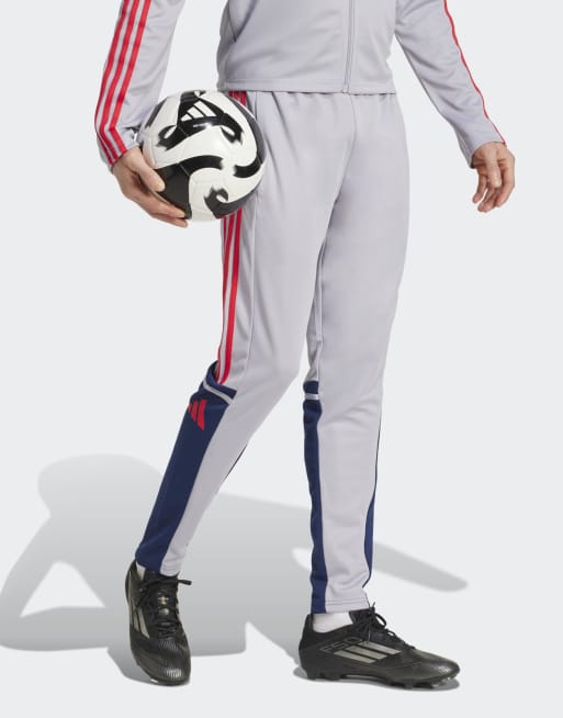 adidas Football Squadra 25 training pants in glory grey / team navy blue 2, 4 of 5