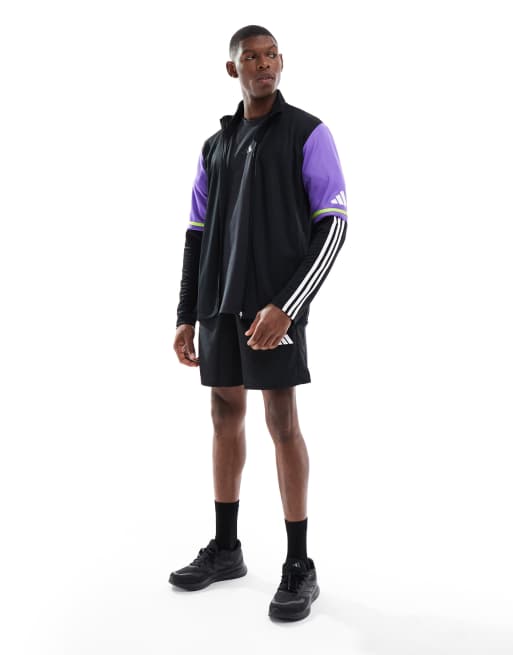 adidas Football - Squadra 25 - Veste d'entraînement - Noir, 2 de 5