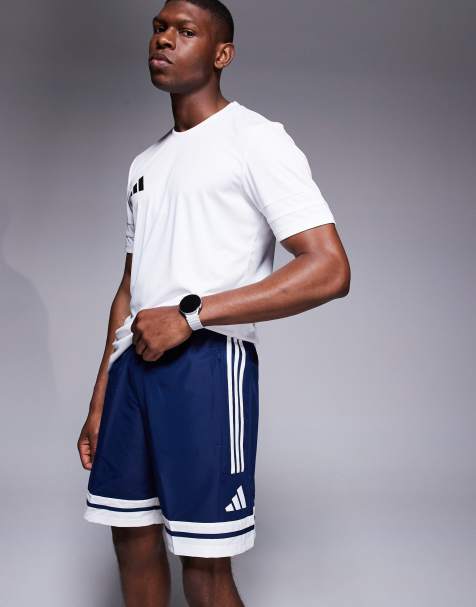 adidas Football Squadra shorts in navy