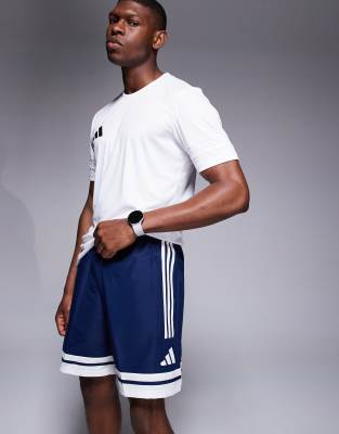 adidas Football - Squadra - Marineblå shorts - view 1