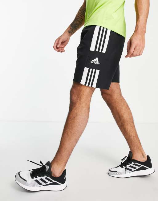 adidas Football – Squadra Team – Czarne szorty 
