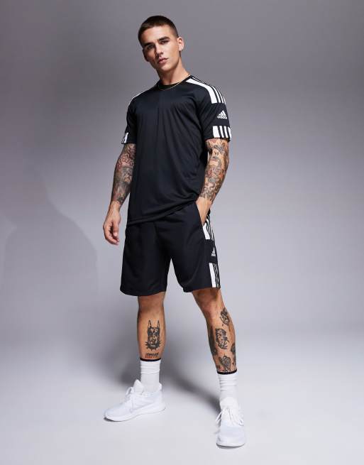 adidas Football – Squadra Team – Czarne szorty