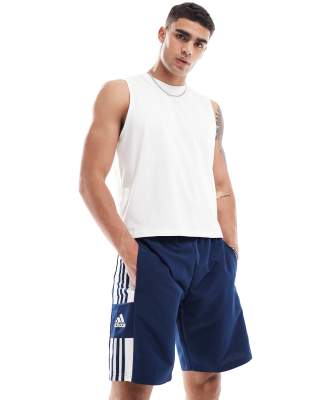 adidas - Football Squadra Team - Pantaloncini blu navy