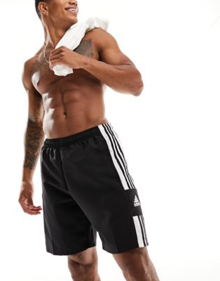 adidas Football Squadra team shorts in black - ASOS Price Checker