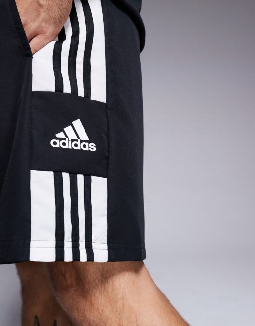 adidas Football Squadra Team shorts in black, 2 of 5
