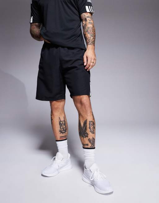 adidas Football Squadra Team shorts in black, 5 of 5