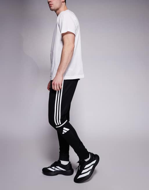 adidas Football Squadra trackies in black, 3 of 5