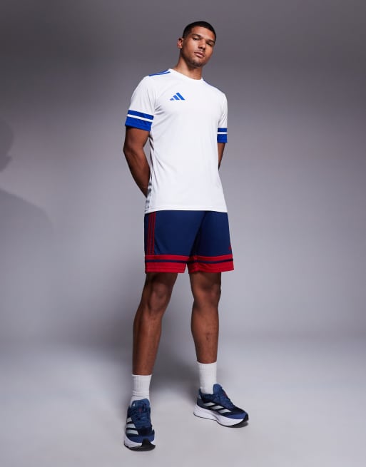 adidas Football Squadra25 shorts in navy and white, 3 of 5