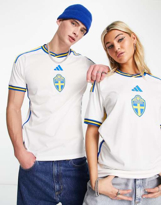 adidas Football - Sweden - World Cup 22 - Uitshirt in wit
