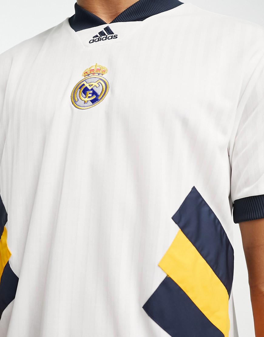T-shirt bianca del Real Madrid-Bianco - adidas performance T-shirt donna  - immagine1