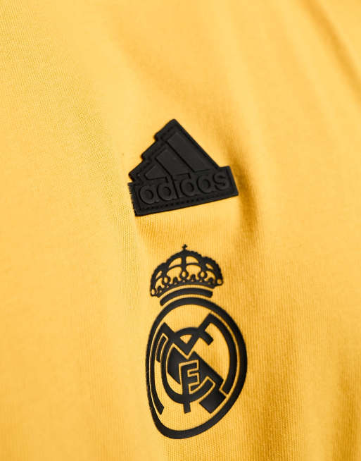 adidas Football - T-shirt gialla del Real Madrid, 2 di 4