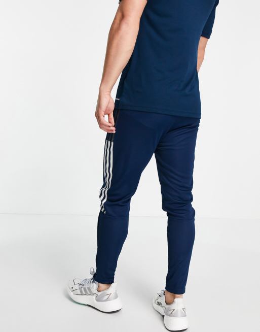 Buy adidas Mens Tiro 21 Sweat Tracksuit Bottoms Navy Blue