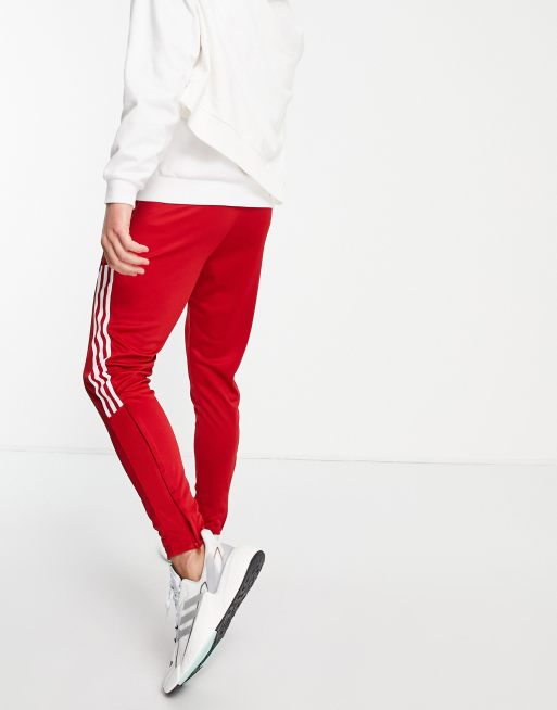 adidas Football Tiro 21 sweatpants in red