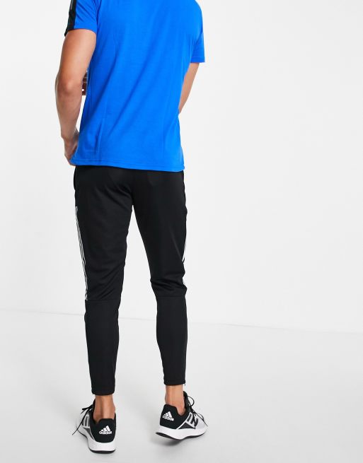 adidas Football Tiro 21 track pants in black, 2 of 4