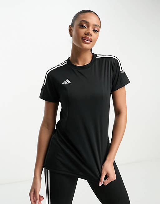 adidas Football – Tiro 23 – Czarny T-shirt
