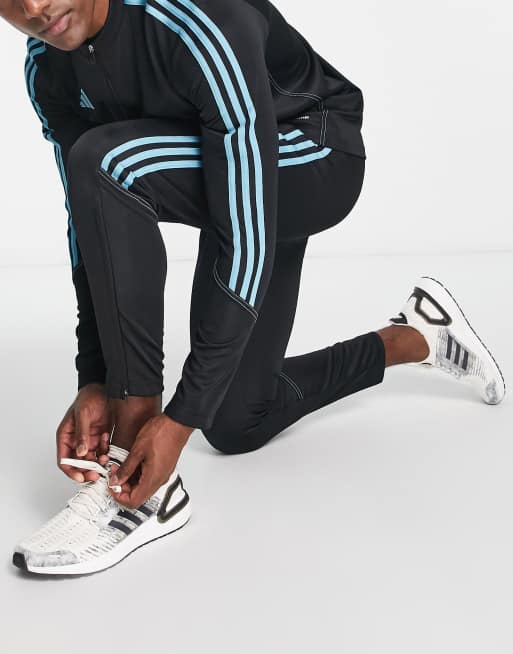 adidas Football Tiro 23 joggers black and blue