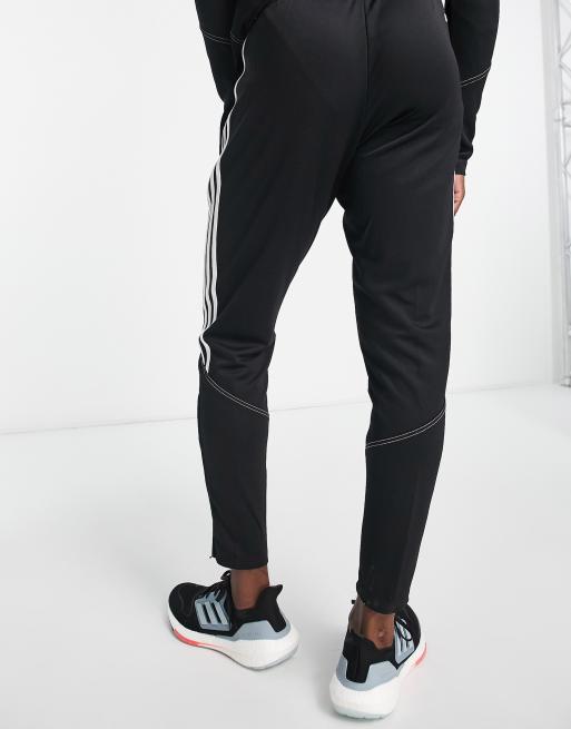 adidas Football Tiro track pants in black, ASOS