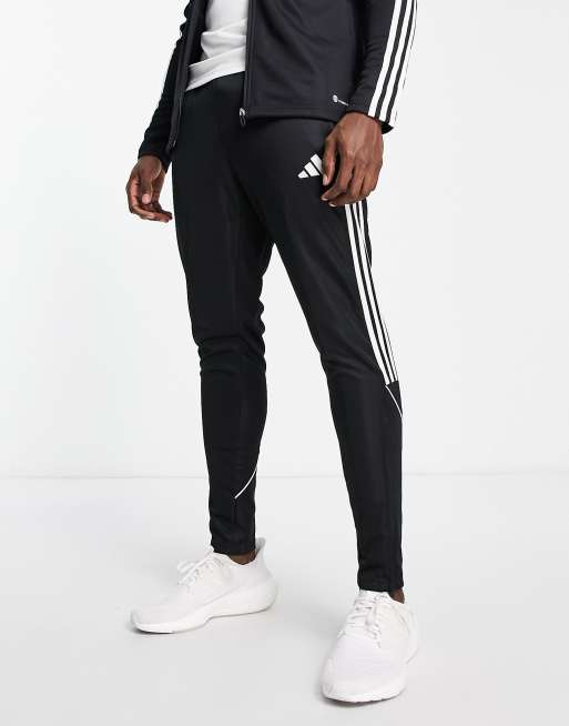 adidas Football Tiro 23 sweatpants in red and white