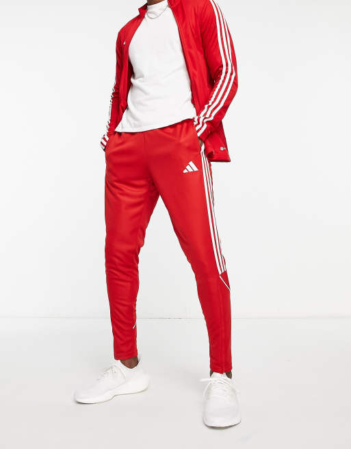 adidas Football Tiro 23 in red and white | ASOS