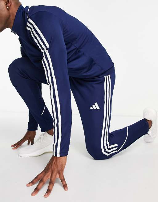 adidas Football Tiro 23 sweatpants navy and white