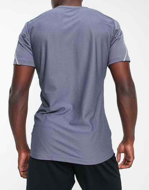 adidas Football Tiro 23 t-shirt in gray and white