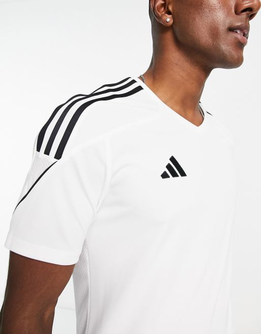 Adidas Men's Tiro 23 Soccer Jersey, Black/White / L