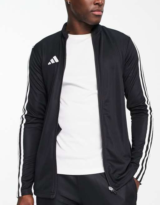 adidas Football Tiro 23 track jacket in black