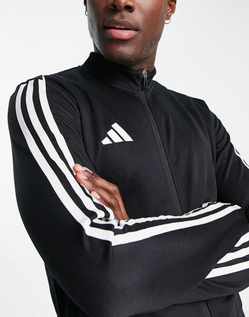 adidas Football Tiro 23 track jacket in black