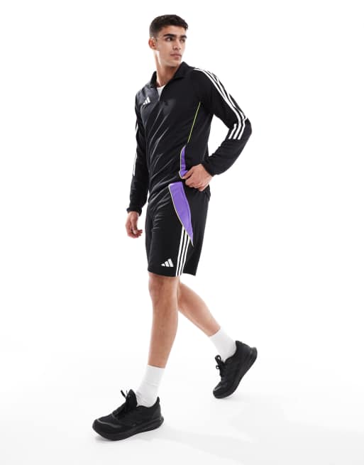adidas Football Tiro 24 Pantaloncini da allenamento neri, 2 di 5