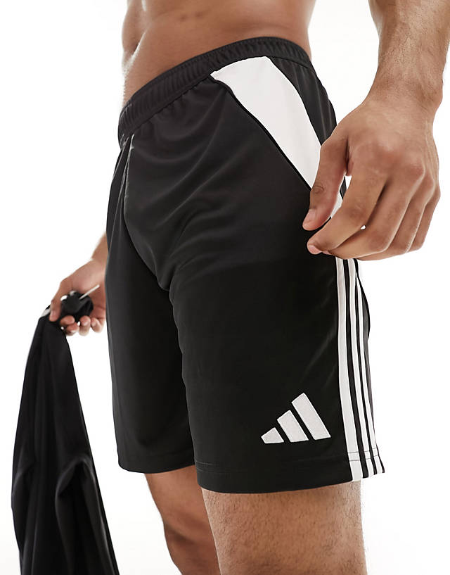 adidas performance - adidas Football Tiro 24 shorts in black