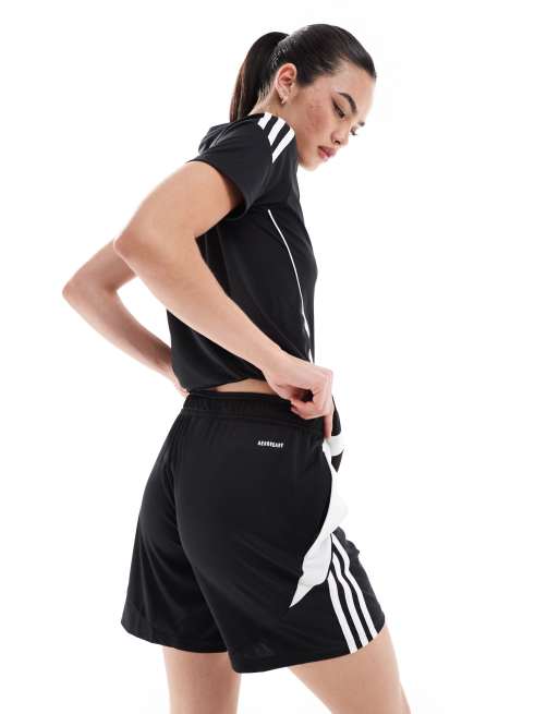 adidas Football Tiro 24 shorts in black, 3 of 5