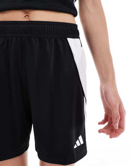 adidas Football Tiro 24 shorts in black, 4 of 5