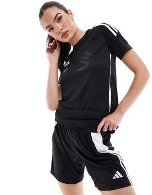 adidas Football Tiro 24 shorts in black