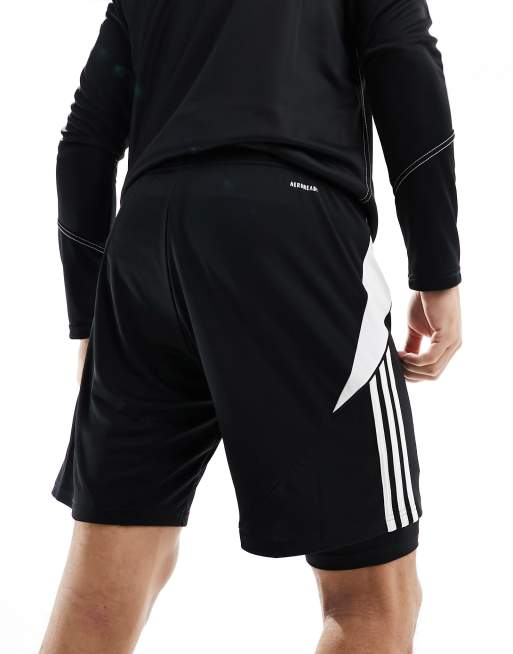 adidas Football - Tiro 24 - Sorte 2-i-1 træningsshorts, 3 af 5