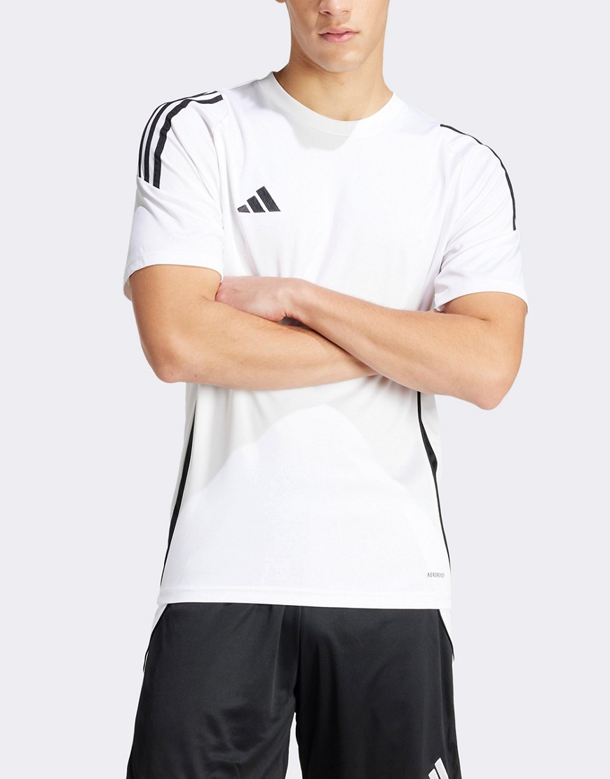 adidas Football Tiro 24 t-shirt in white