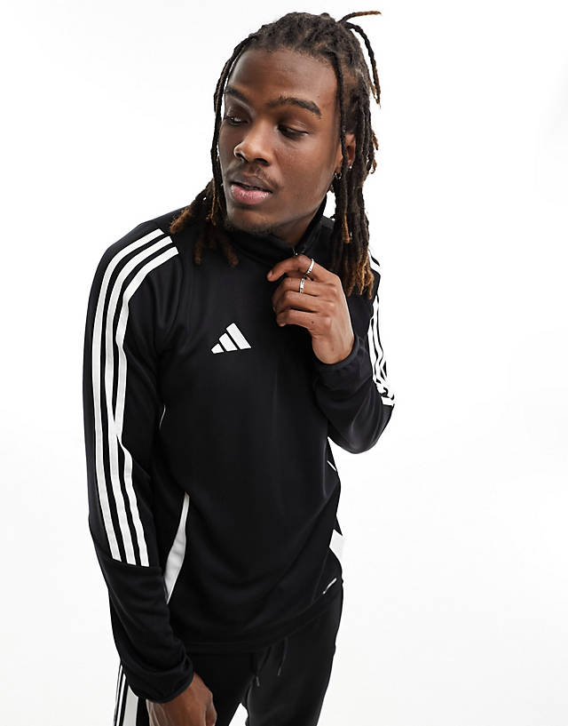 adidas performance - adidas Football Tiro 24 track sweatshirt in black