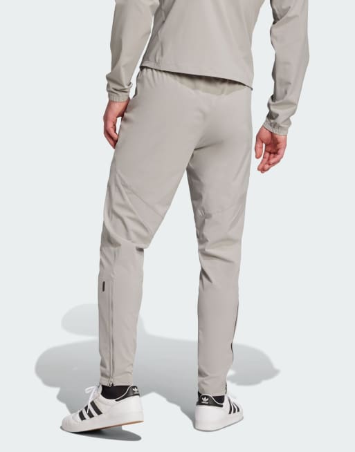 adidas Football Tiro 25 competition vis tech travel pants in grey, 2 of 4