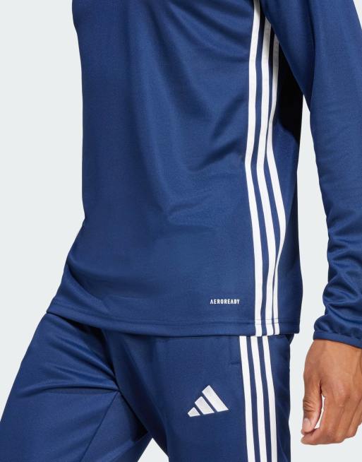 adidas Football - Tiro 25 Essentials - Marineblå/rød træningsjakke , 2 af 4