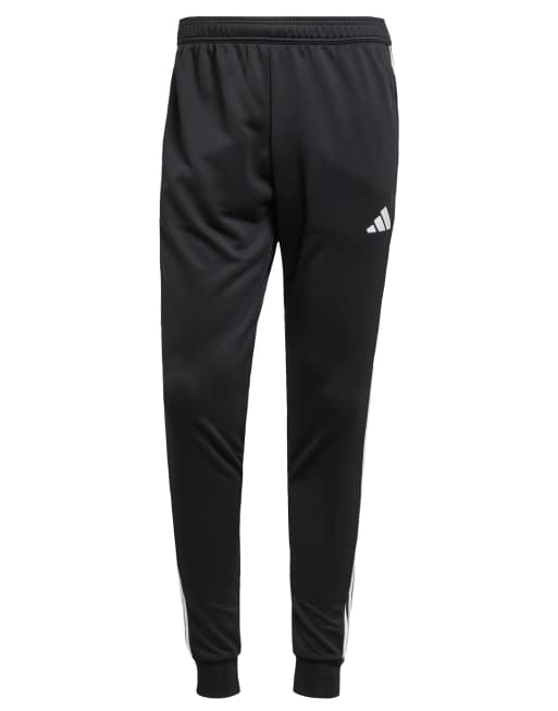 adidas Football Tiro 25 Essentials sweat pants in black / white, 3 of 5