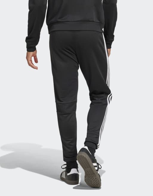 adidas Football Tiro 25 Essentials sweat pants in black / white, 5 of 5