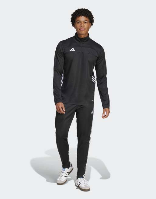adidas Football Tiro 25 essentials training top in black / white , 2 of 4