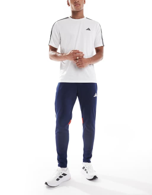 adidas Football – Tiro 25 Essentials Winterized – Sporthose in Marineblau , 4 von 5