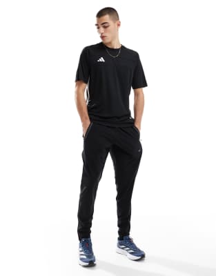 adidas performance adidas Football Tiro 25 joggers in black