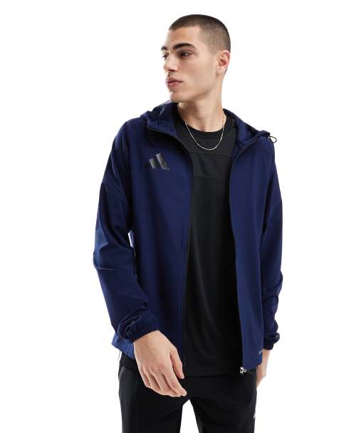 adidas – Football – Tiro 25 – Marinblå jacka - view 1