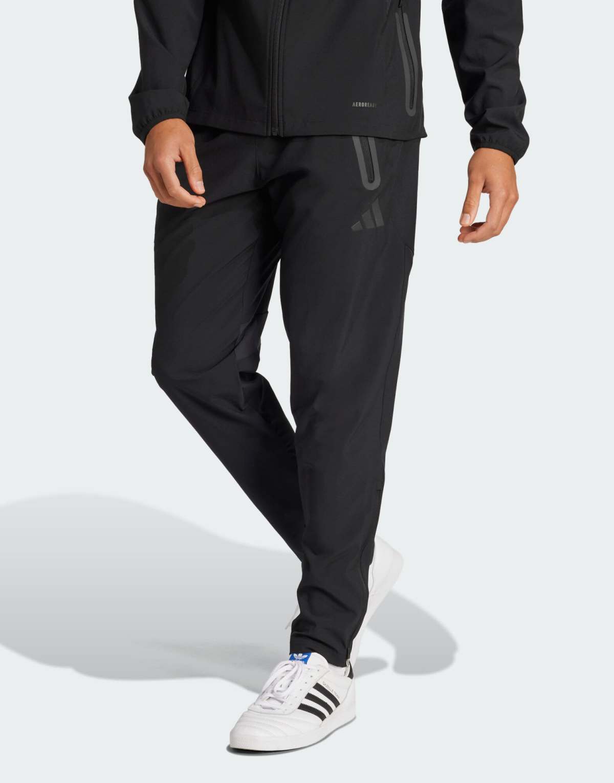 adidas Football Tiro 25 pro vis tech travel pants in multicolor