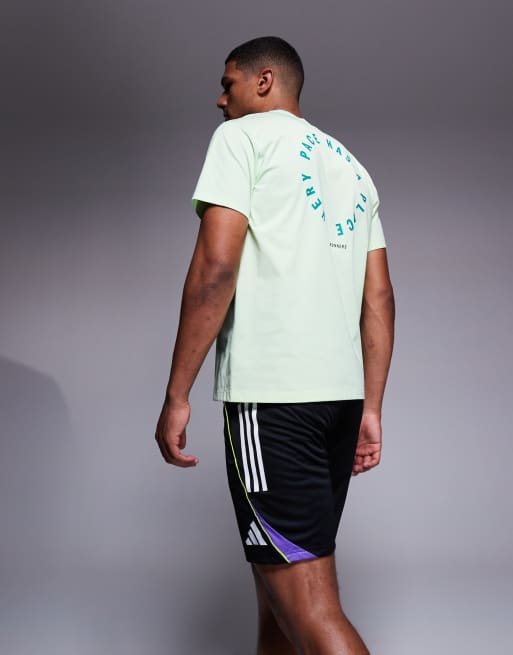 adidas Football Tiro 25 shorts in black and white, 2 of 5