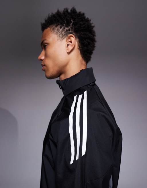 adidas Football - Tiro 25 - Sort let jakke med hætte, 4 af 5