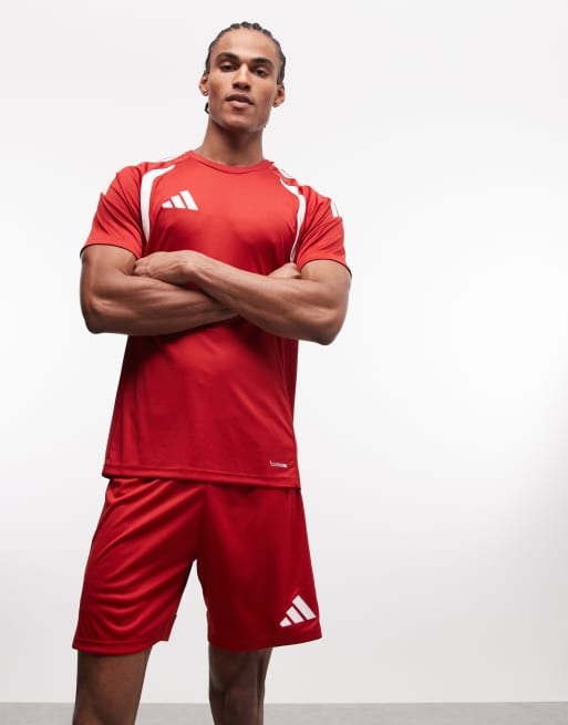 adidas Football Tiro 26 short in rood, 3 van 5
