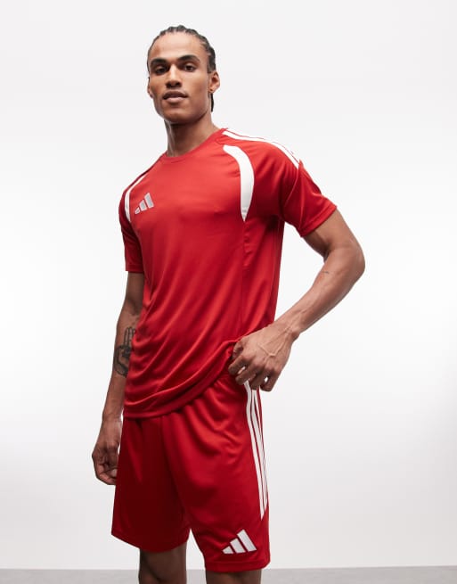 adidas Football Tiro 26 short in rood, 5 van 5